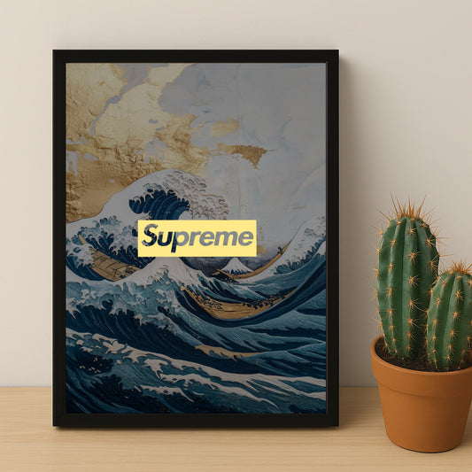 Cadre photo Supreme - Golden Wave