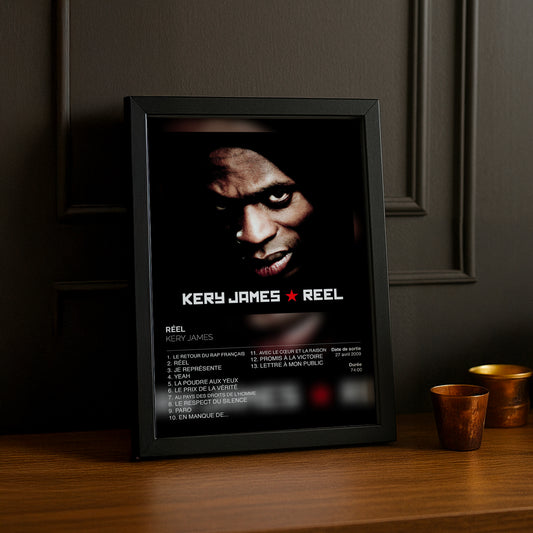 Cadre photo Réel Kery James