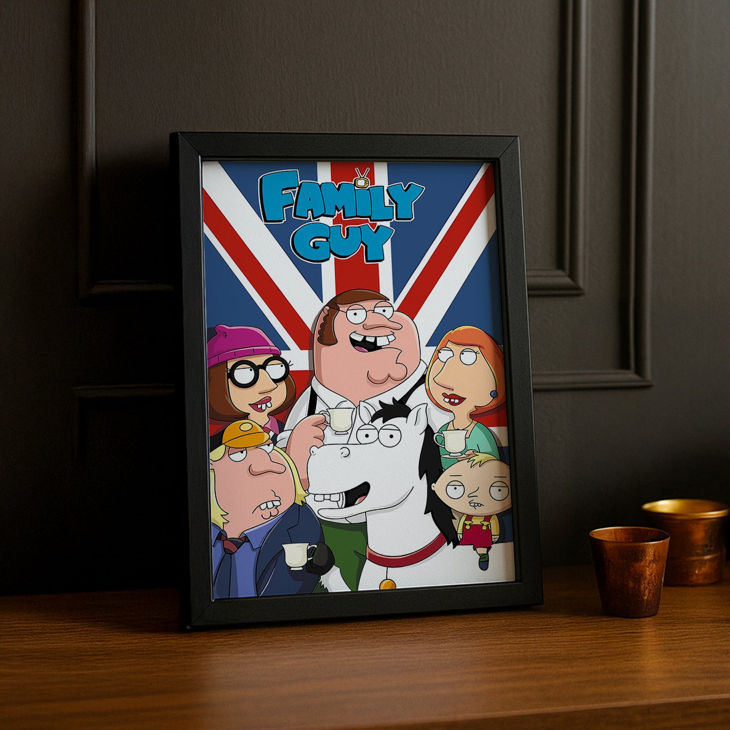 Cadre Photo Family Guy - England