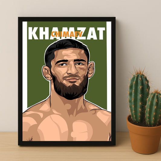 Poster UFC - Khamzat Chimaev Illustration