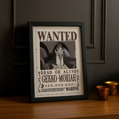 Cadre photo One Piece - Wanted Gekko Moriah
