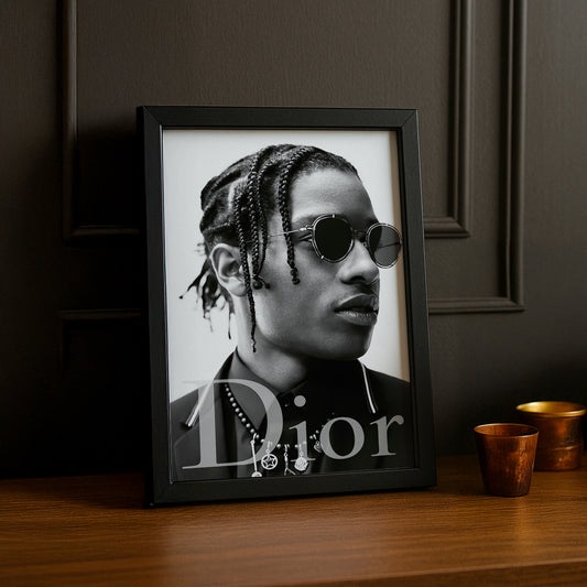 Cadre photo Dior Asap Rocky
