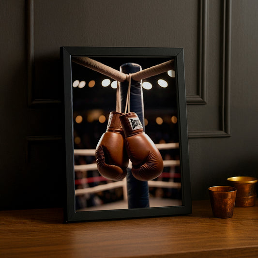 Cadre Photo Boxe - Gants de boxe