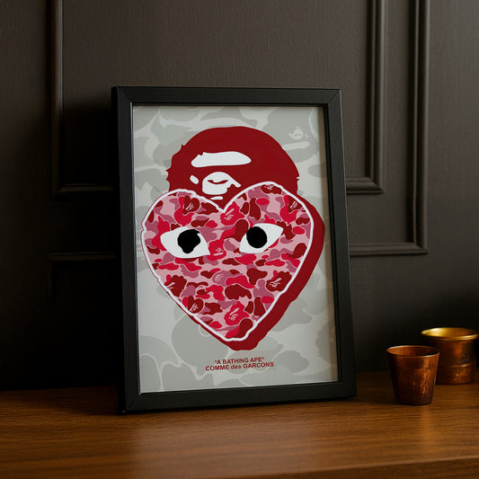 Cadre photo Comme des garçons