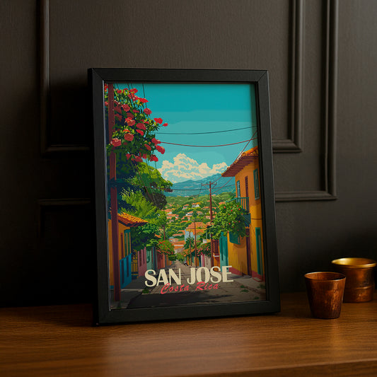 Cadre photo San Jose Costa Rica