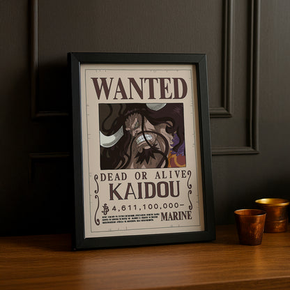 Cadre photo One Piece - Wanted Kaidou