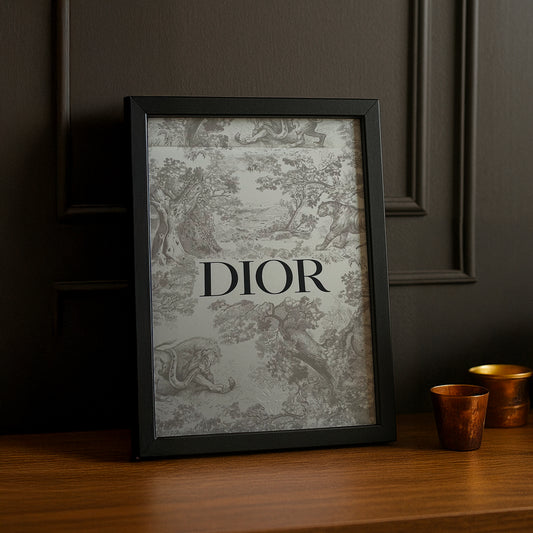 Cadre photo Christian Dior - Gris