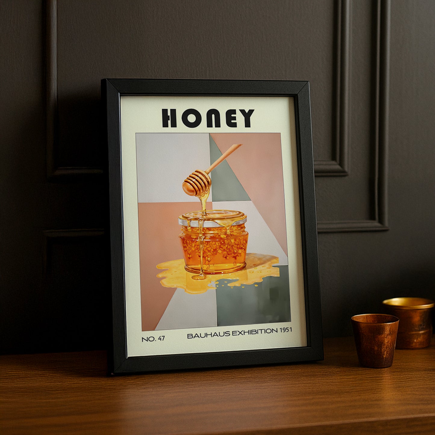 Cadre photo Bauhaus Honey