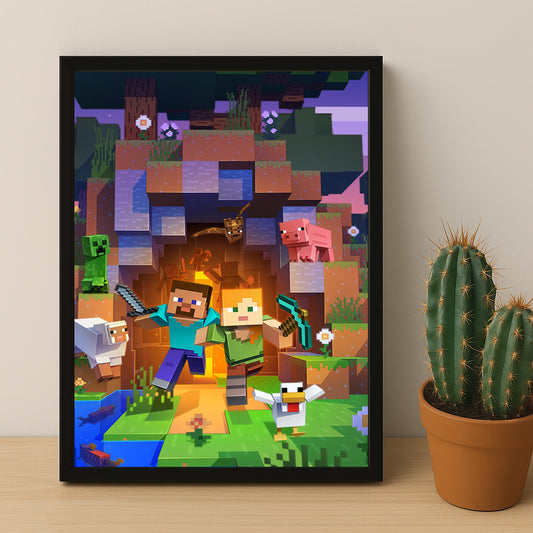 Cadre photo Minecraft