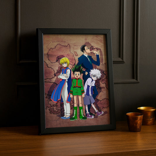 Cadre Photo Hunter x Hunter - Core Four