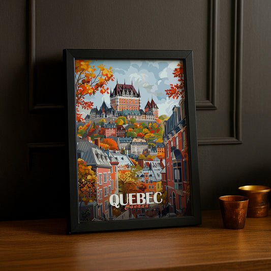 Cadre photo Quebec Canada