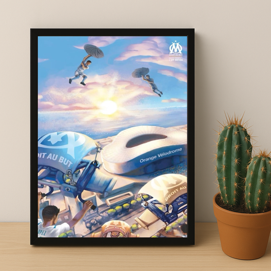Olympique de Marseille - Poster