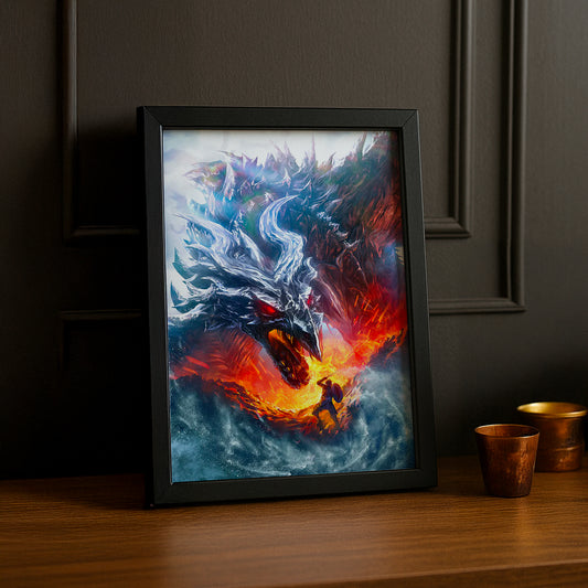 Cadre Photo Skyrim - Alduin