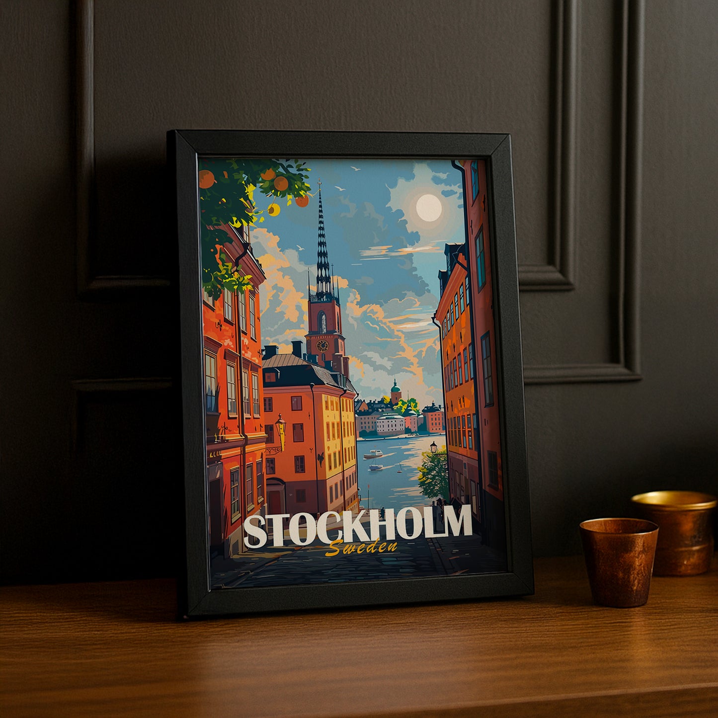 Cadre photo Stockholm Sweden