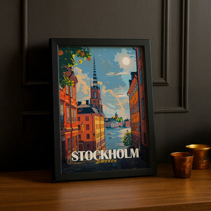 Cadre photo Stockholm Sweden