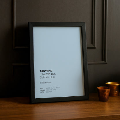 Cadre Photo Pantone - Delicate Blue