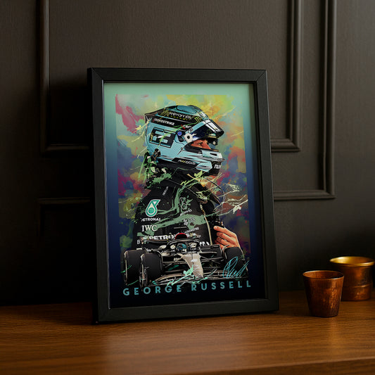 Cadre photo George Russel Formule 1