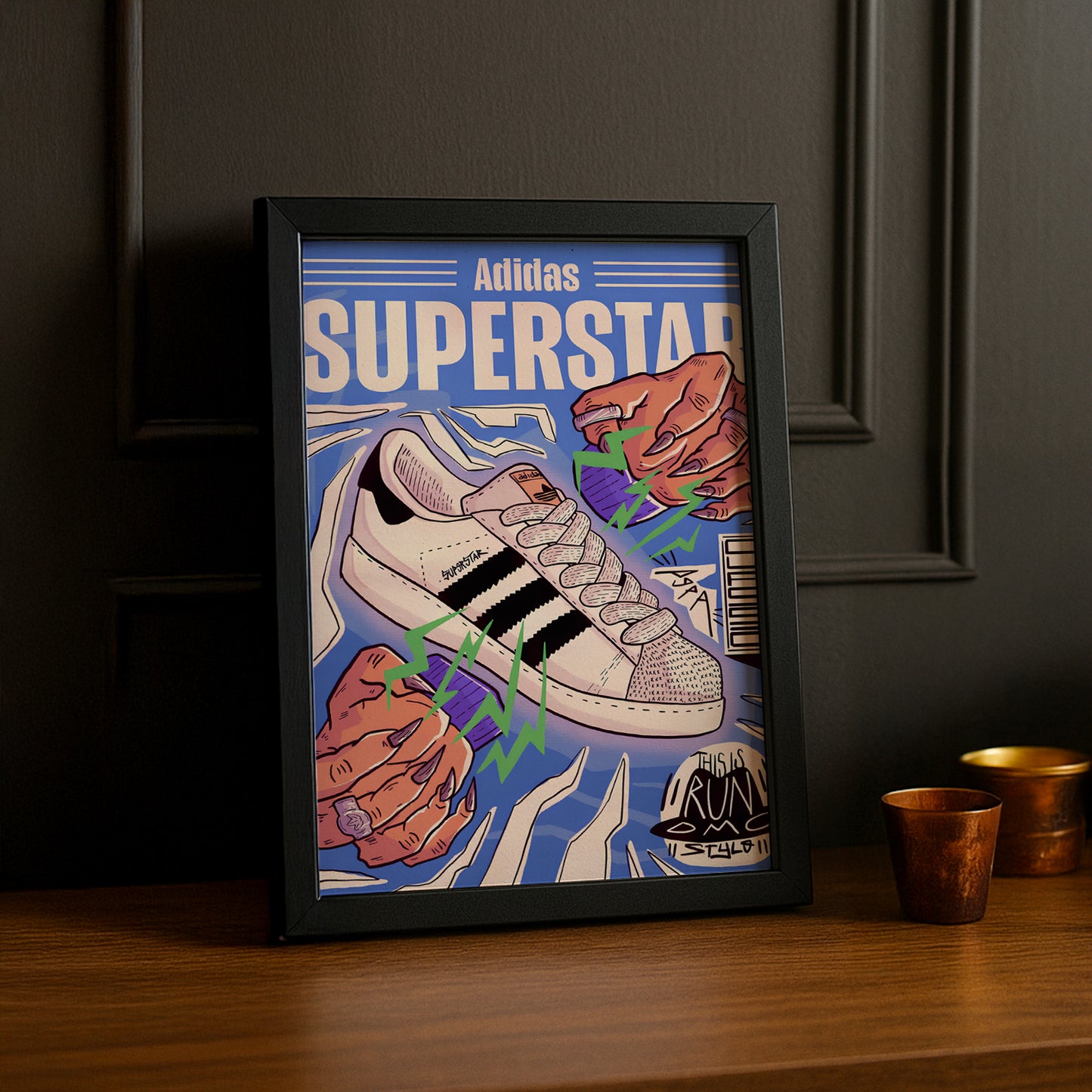 Cadre photo Adidas - Superstar