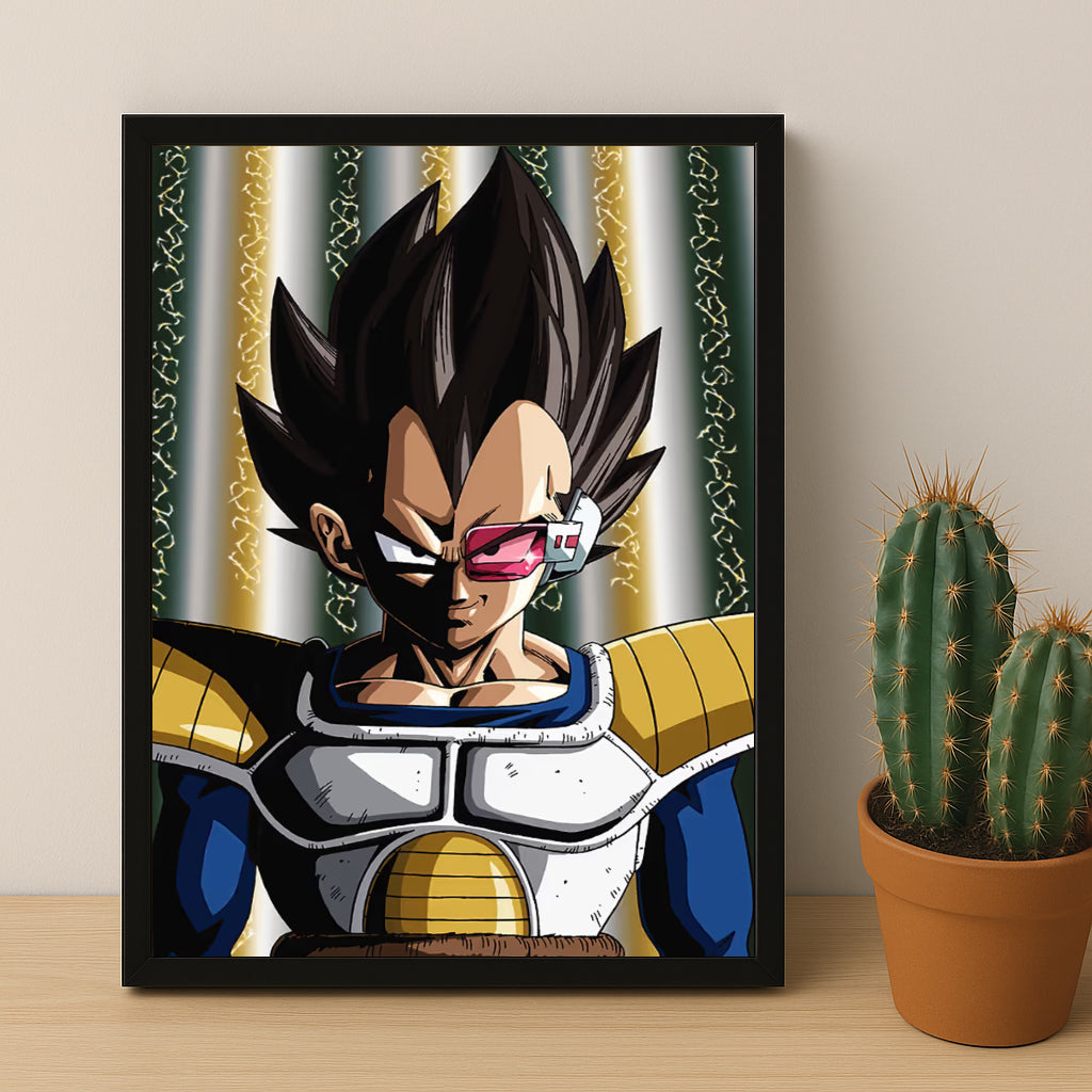 Poster Dragon Ball Z - Vegeta Villain
