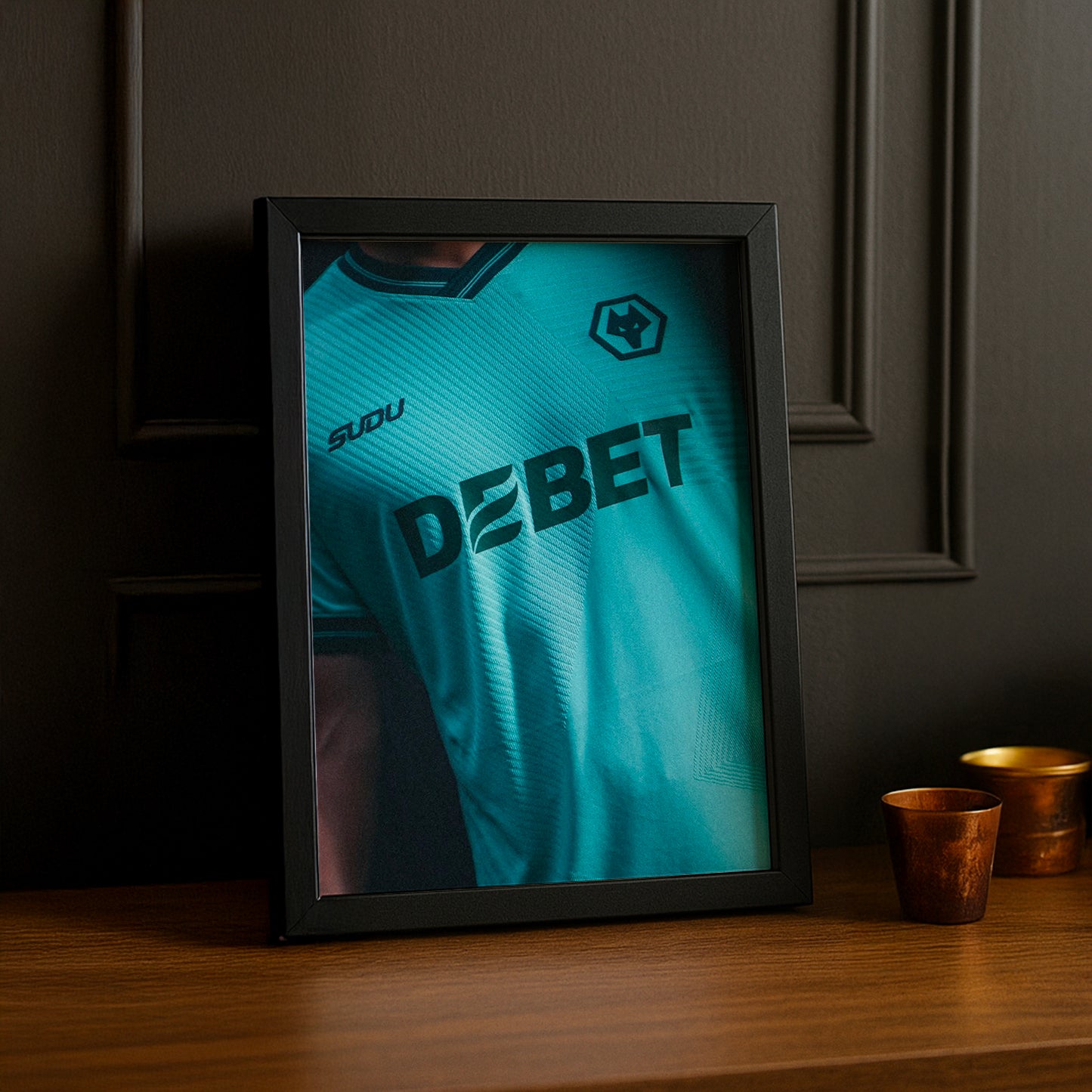 Cadre photo - Maillot Wolves 25-26