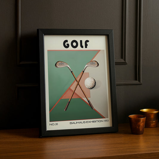Cadre photo Bauhaus Golf