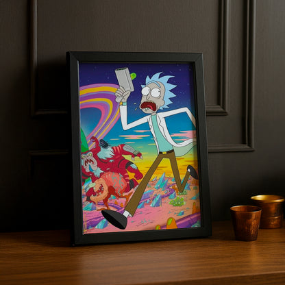 Rick und Morty-Fotorahmen 