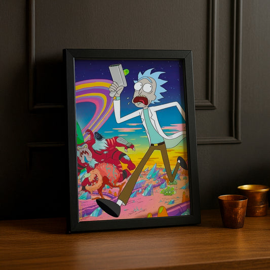 Cadre photo Rick et Morty