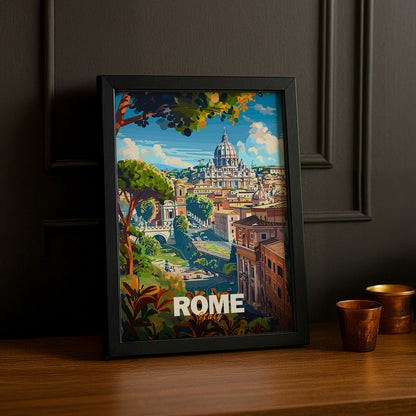 Cadre photo Rome Italy