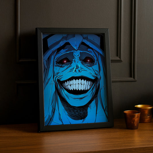 Cadre Photo Solo Leveling - Statue Sourire