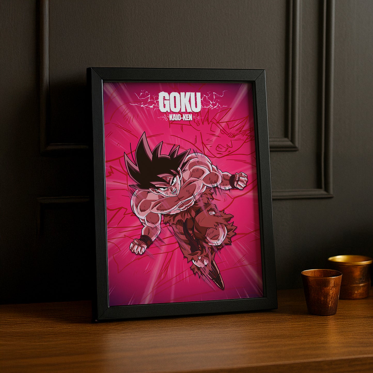 Poster Dragon Ball Z - Goku Kaio-Ken