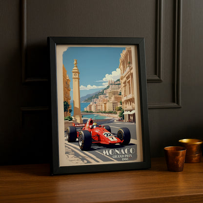 Cadre photo Grand prix de Monaco