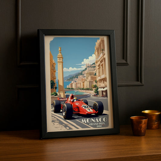 Cadre photo Grand prix de Monaco