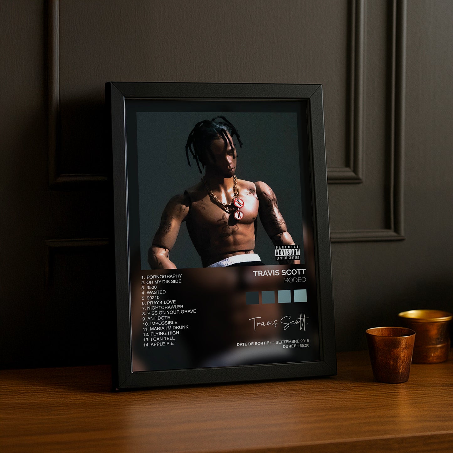 Poster Travis Scott - Album Rodeo