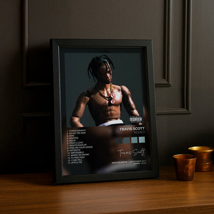Poster Travis Scott - Album Rodeo