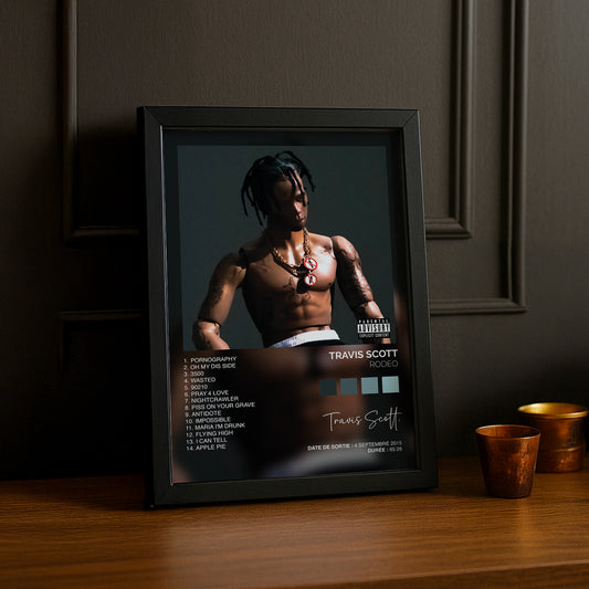 Poster Travis Scott - Album Rodeo