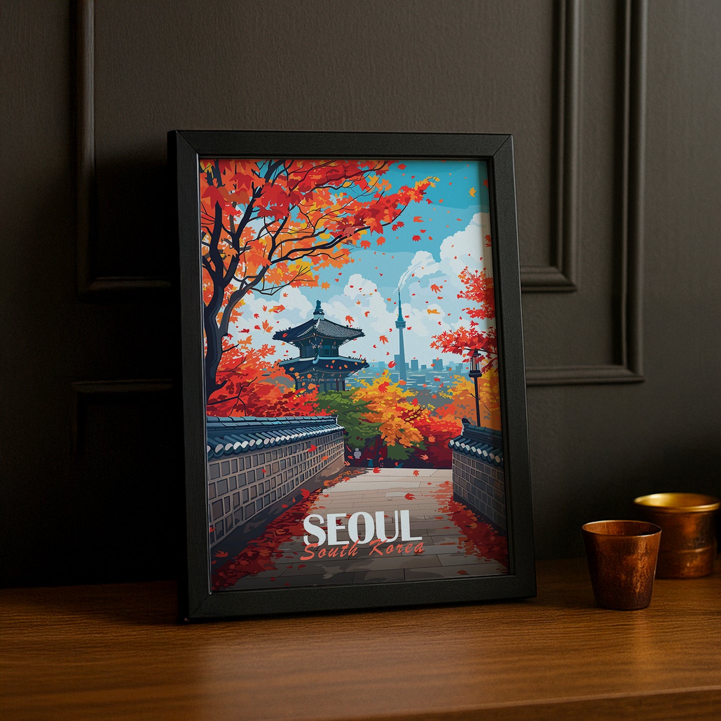 Cadre photo Seoul South Korea