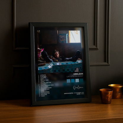 Cadre Photo Album - Orelsan La fuite en avant