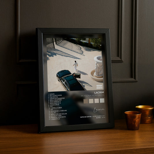Cadre photo Album Musicaux - Persona Non Grata de Lacrim