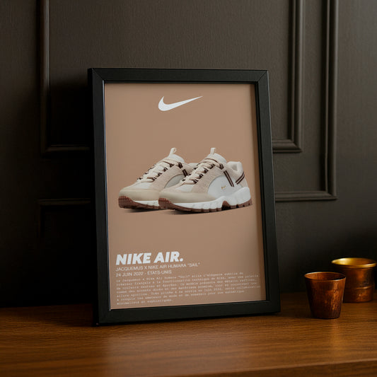 Cadre photo Jacquemus x Nike Air Humara Sail