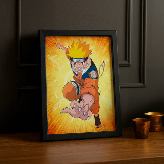 Cadre Photo Naruto - Naruto on Fire