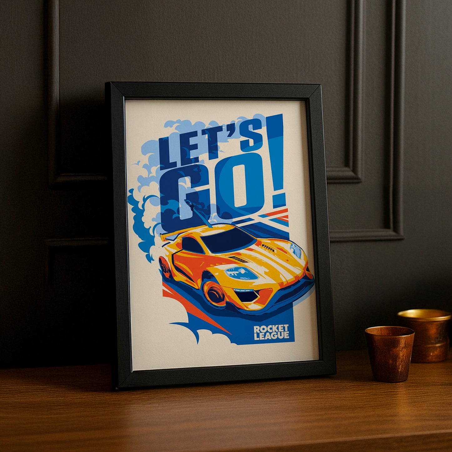 Cadre Photo Rocket League - Let's Go