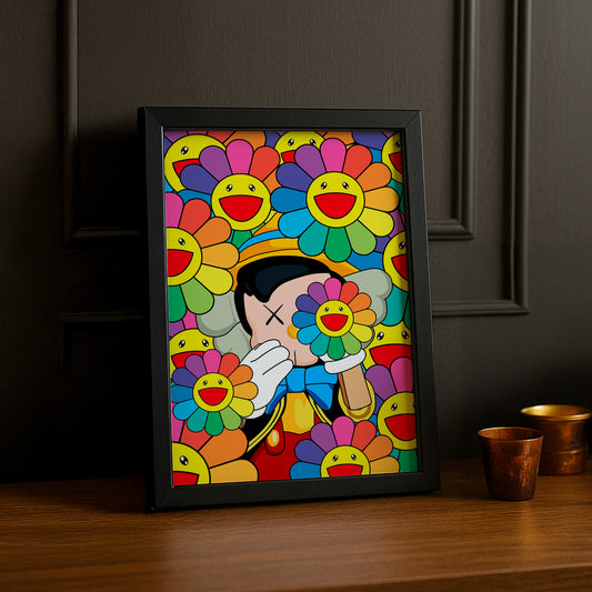 Poster Kaws pinocchio