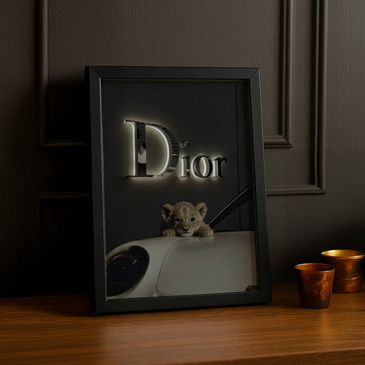Cadre photo Dior - Porsche Lionceau