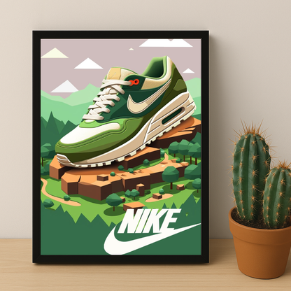 Poster Nike Air Max Green