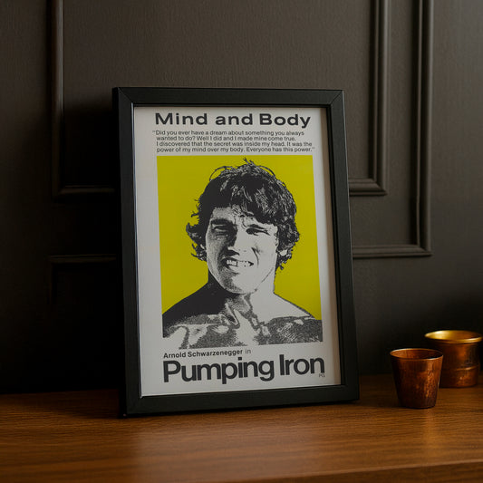 Cadre Photo Musculation - Pumping Iron