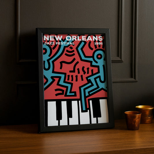 Cadre photo Keith Haring