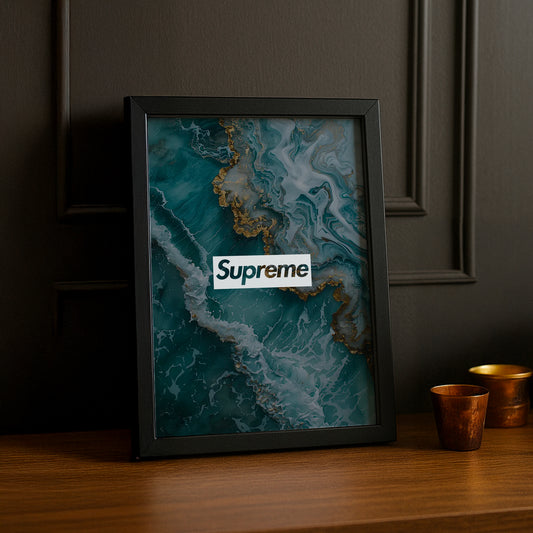 Cadre photo Supreme - Golden Water