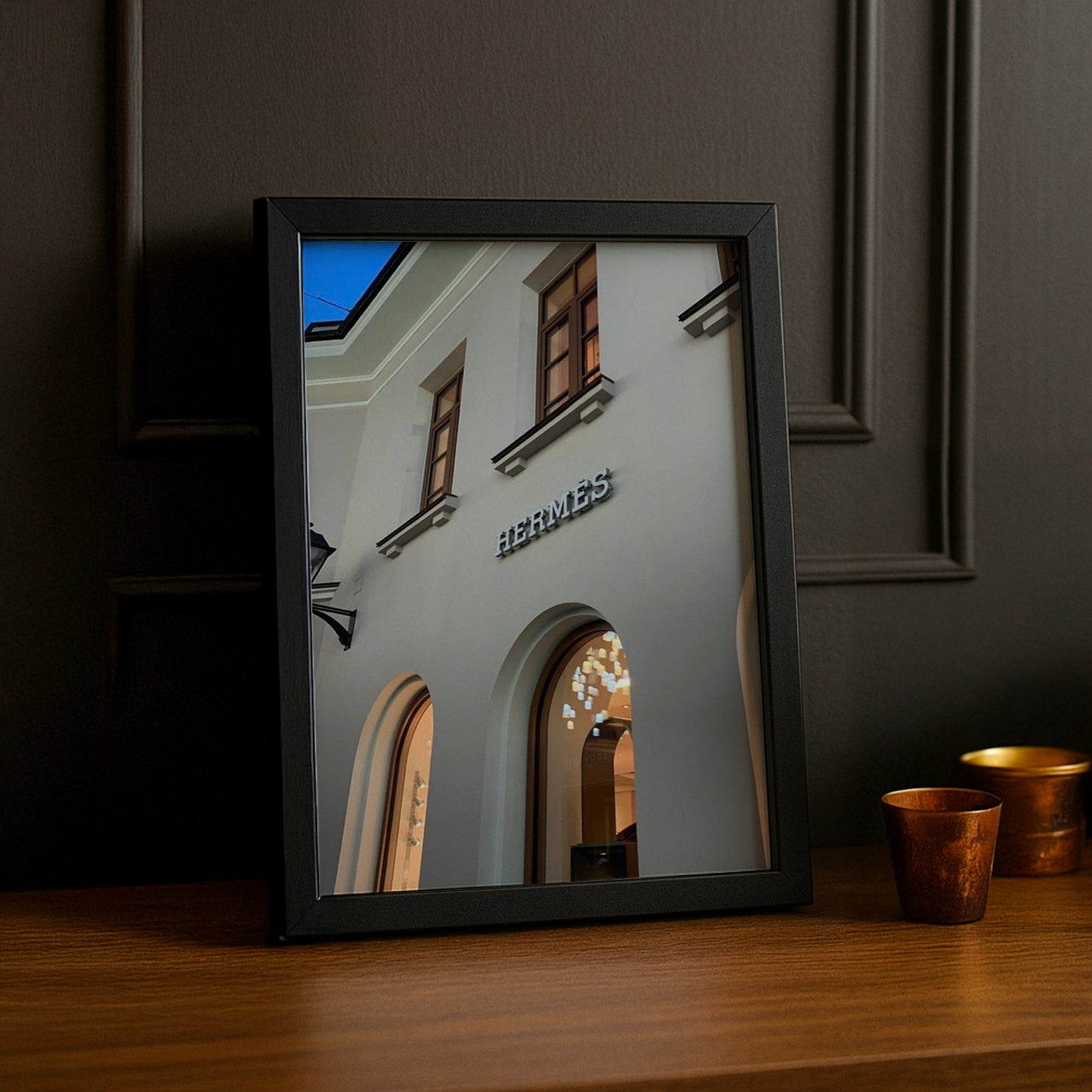 Cadre photo Hermès - Aesthetic Facade