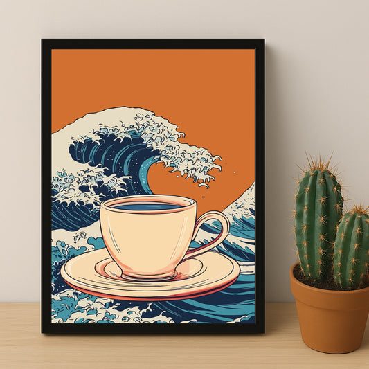 Cadre photo Coffee Lover - Wave