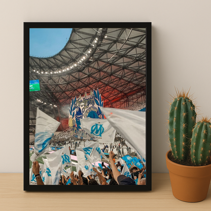 Olympique de Marseille Stade Vélodrome - Poster